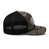 Whole Squad Ready Camouflage trucker hat