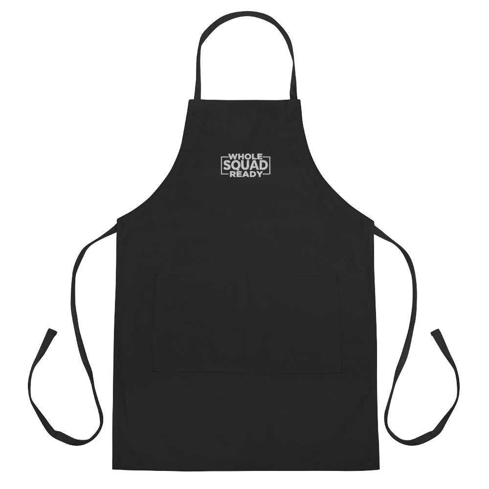Whole Squad Ready Embroidered Apron