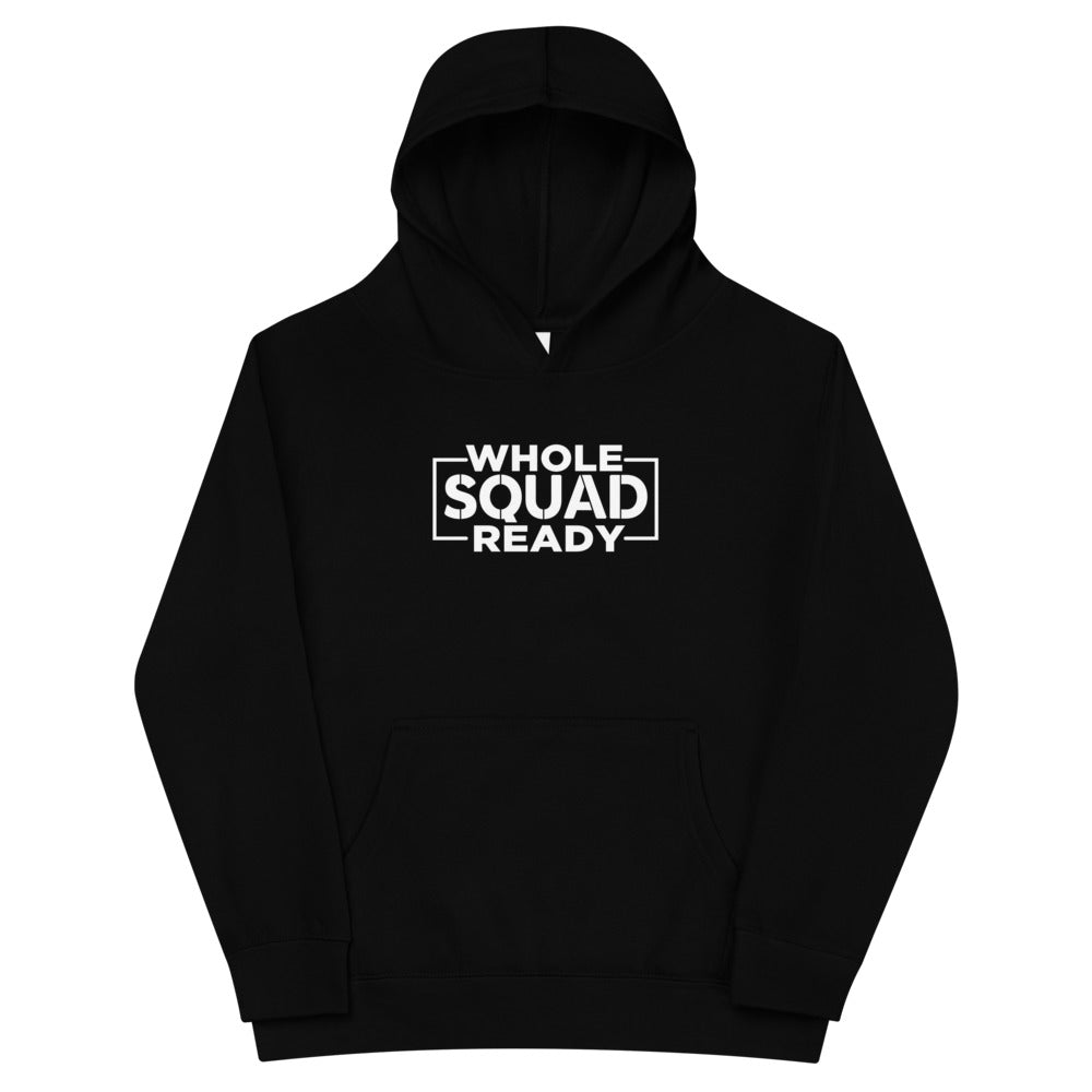 Whole Squad Ready - Kids fleece hoodie