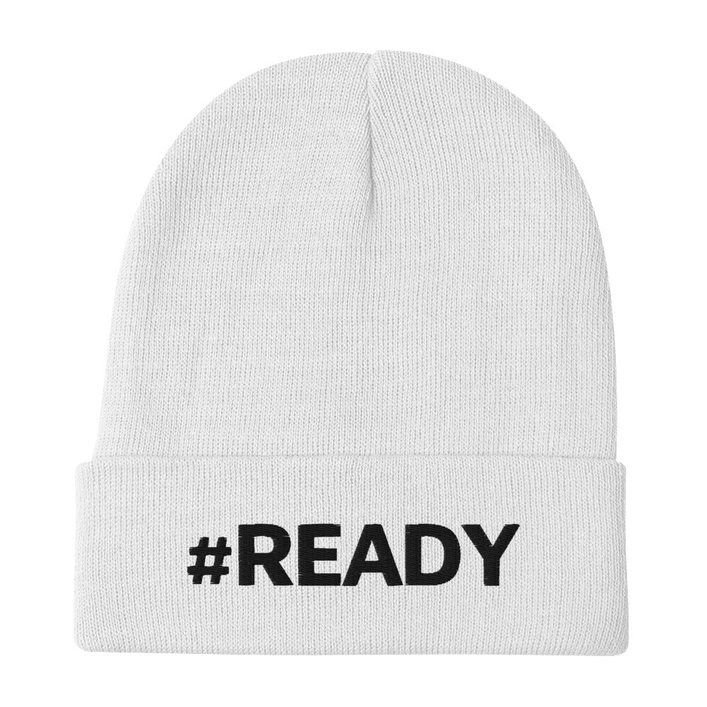 #READY Embroidered Beanie