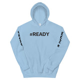 #READY (front) WHOLE (Left Sleeve) SQUAD (Right Sleeve) - Unisex Hoodie