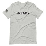 #READY (front) WHOLE (Left Sleeve) SQUAD (Right Sleeve) - Short-Sleeve Unisex T-Shirt