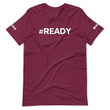 #READY (front) WHOLE (Left Sleeve) SQUAD (Right Sleeve) - Short-Sleeve Unisex T-Shirt