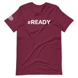 #READY (front) Whole Squad Ready Logo (Right Sleeve) Short-Sleeve Unisex T-Shirt