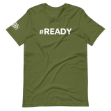 #READY (front) Whole Squad Ready Logo (Right Sleeve) Short-Sleeve Unisex T-Shirt