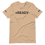 #READY (front) WHOLE (Left Sleeve) SQUAD (Right Sleeve) - Short-Sleeve Unisex T-Shirt