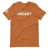#READY (front) Whole Squad Ready Logo (Right Sleeve) Short-Sleeve Unisex T-Shirt