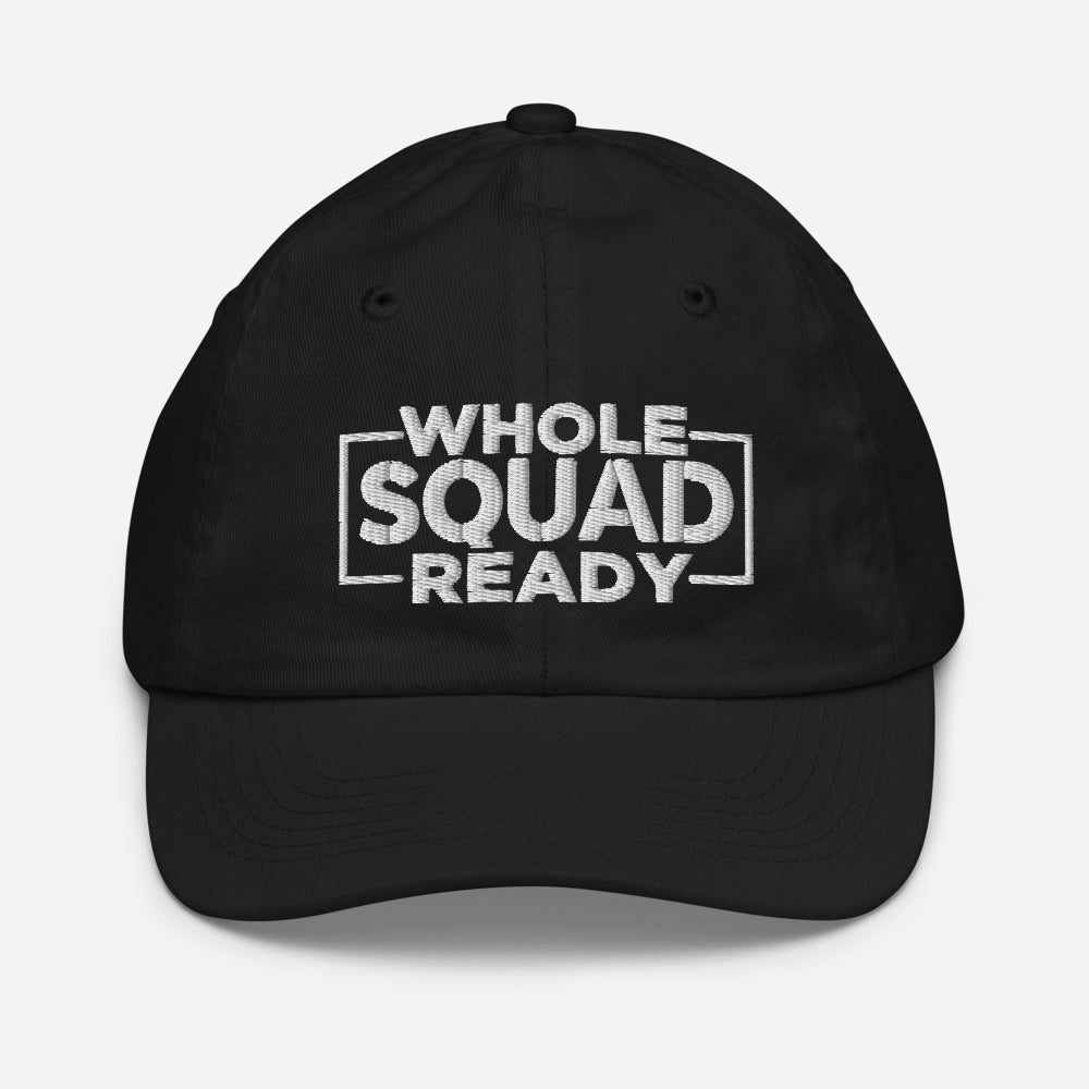 Whole Squad Ready - YOUTH baseball cap